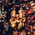 الشوفان بالطحينية والدبس