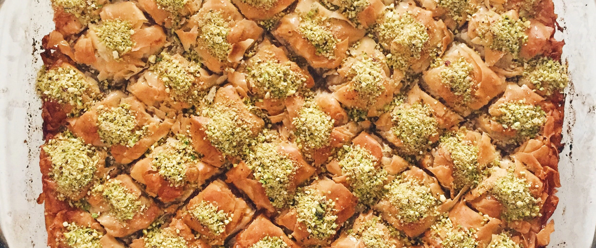بقلاوة منزلية سهلة وسريعة الصنع