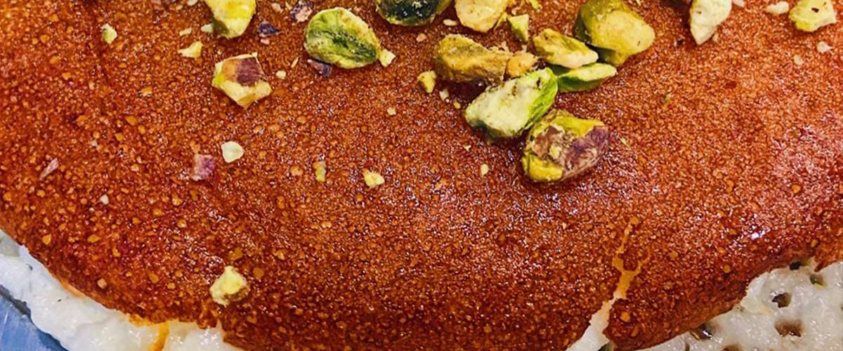 القطايف على طريقة الكنافة