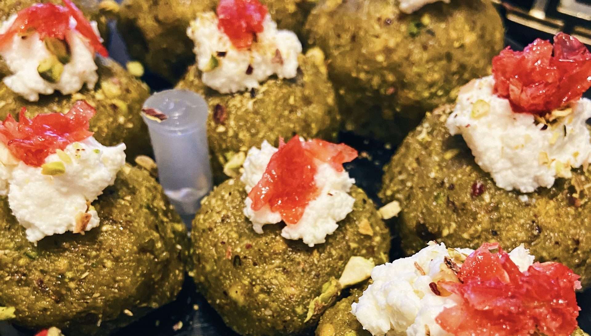 مفروكة الفستق الحلبي