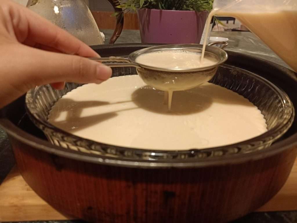 كنافة بالكريم كراميل