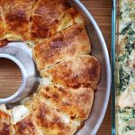 مقبّلات رمضانيه: فطائر مع غموس السبانخ والفطر