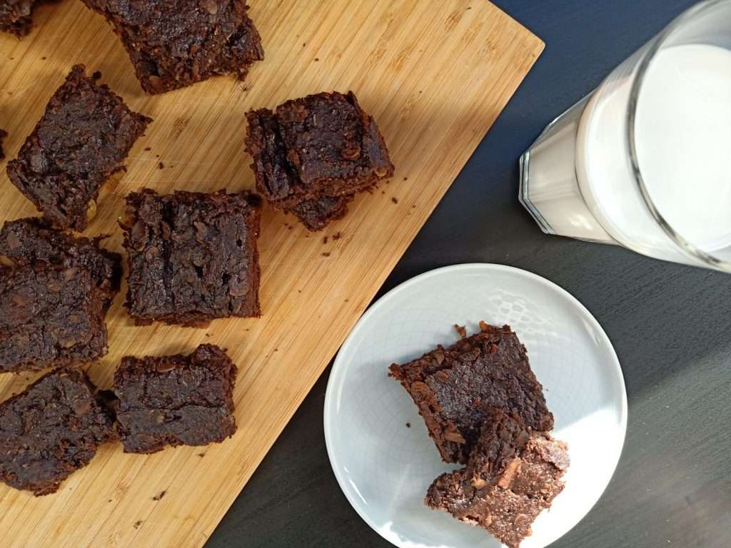 براونيز البطاطا الحلوة