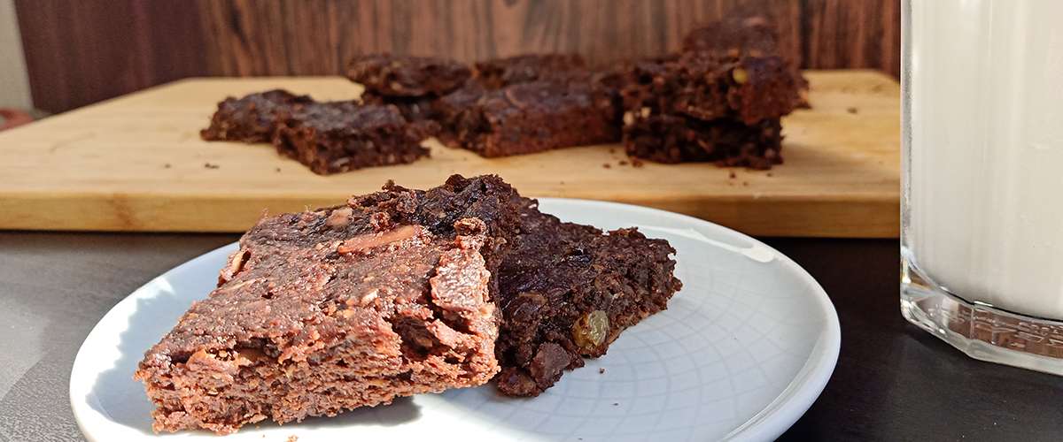براونيز البطاطا الحلوة
