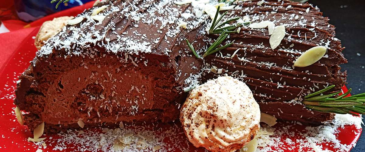 كيك بوش دي نويل Buche de noel