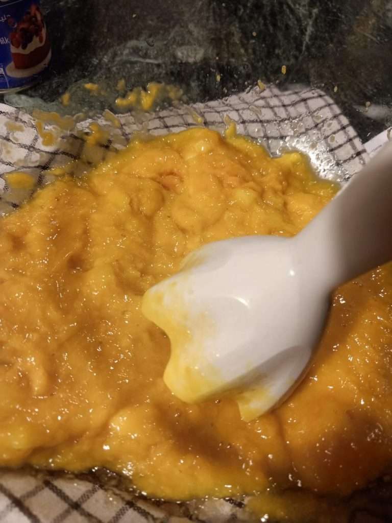 حلوى كريمة المانجو
